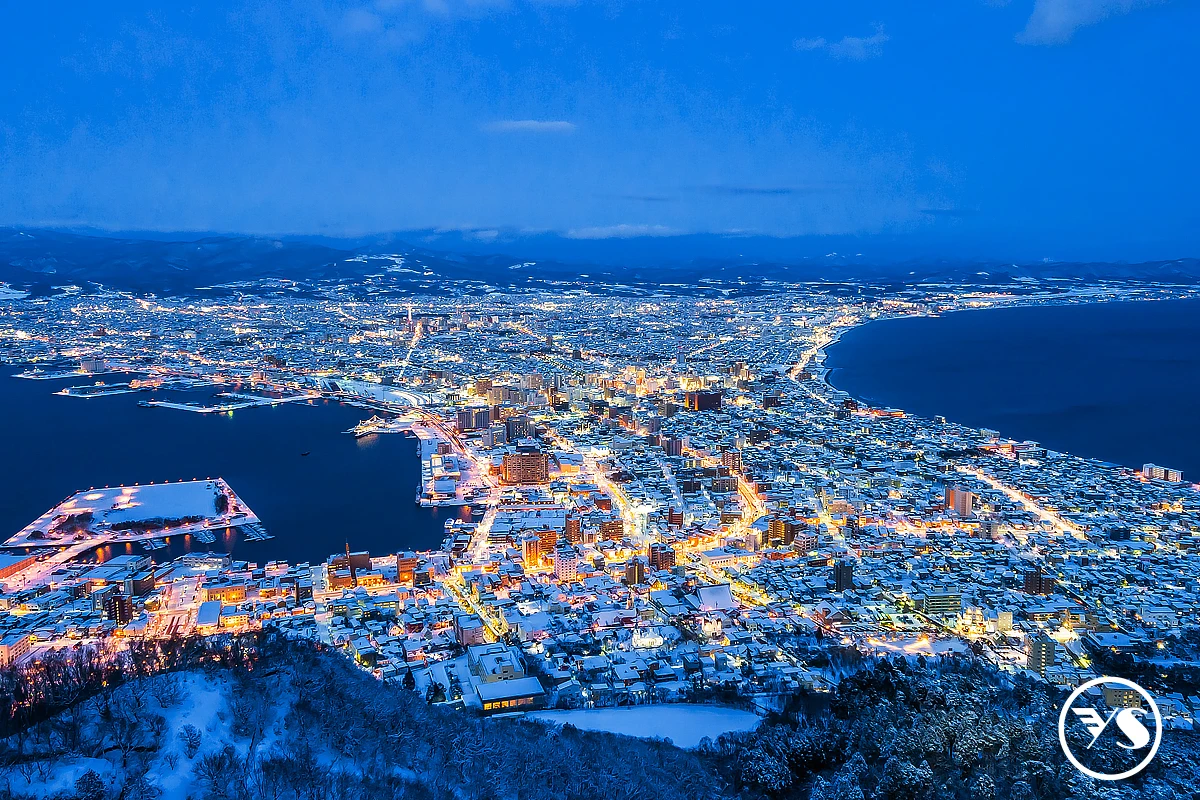 北海道洞爺函館百萬夜景+玩雪冰釣體驗+三大蟹螃蟹海鮮六日(VZ)
