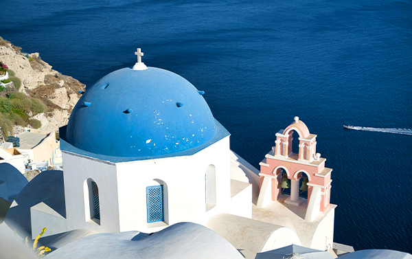 蔚藍希臘～天空之城．米克諾斯．聖托里尼10天-CA