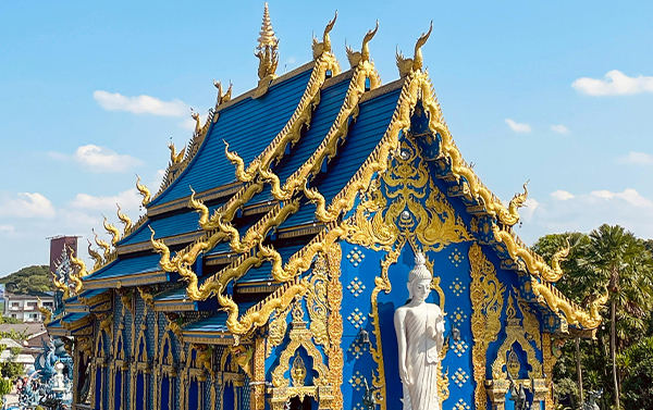 【金馬賀歲】泰北藝術慶新春5日~經典藍白聖殿、船遊金三角、 泰味米其林