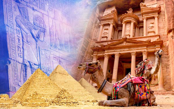 約旦謎情玫瑰城、埃及古文明13天(EK)