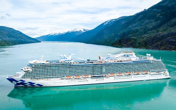 	公主遊輪Princess~星辰公主號遊輪阿拉斯加灣冰河11天(BR/CI)