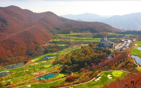 韓國江原道高爾夫 – 會員制球場、韓式渡假村5天3場球